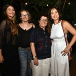 Antonia e sua mãe Nani Rubim , Beth Pessoa e Daniella Cavalcanti