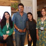 Daniela Queiroz, Vinicius Bertoli, Paula Las Heras e Sabrina Queiroz
