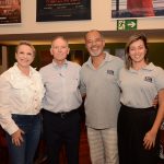 Elaine Medeiros. Steve Solot, Luís Carlos de Jesus e Sônia Oliveira (Cia Encena de Nova Iguaçu)