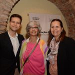 Felipe Araripe, Maurette Brandt e Sonia Araripe