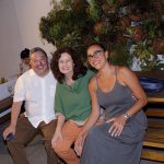 artista geraldo rosales, claudia noronha e luciana xavier