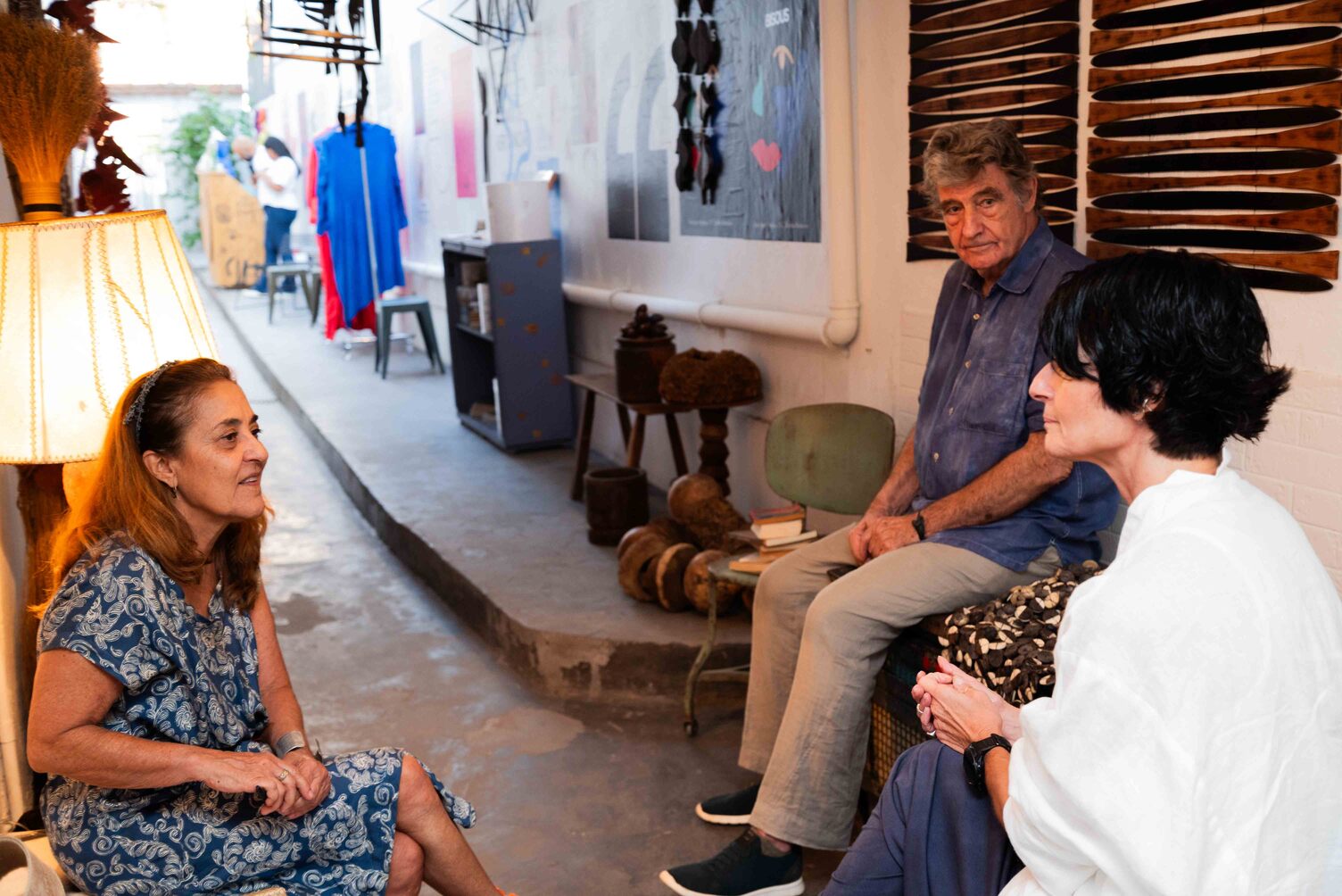 Monica carvalho, adriana frança e klaus schneider