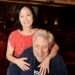 O casal Selmy Yassuda e Cesar Moraes