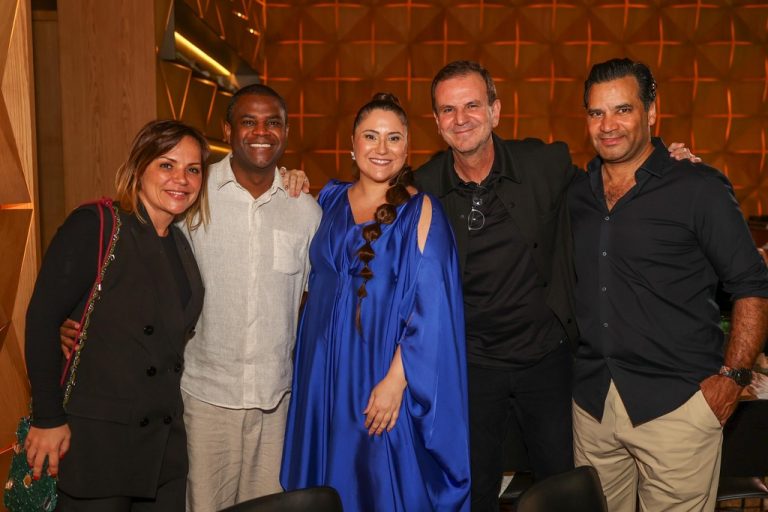 Paula Simonsen, Pretinho, Maria Rita , Eduardo Paes e Gustavo Filgueiras