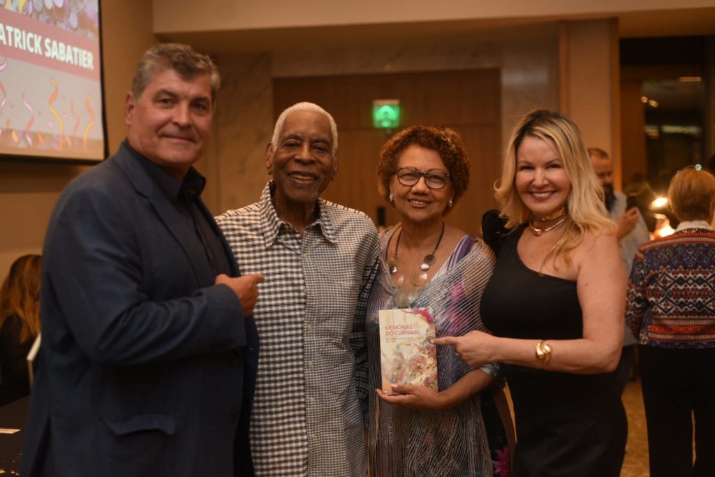 Lançamento de Memórias do Carnaval Reúne Celebridades em Noite Memorável no Fairmont Copacabana