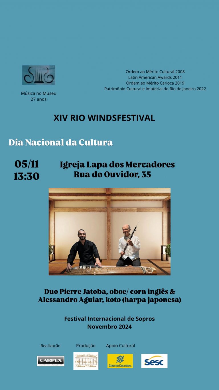 Duo de Música Antiga Celebra o Dia Nacional da Cultura na Igreja Lapa dos Mercadores