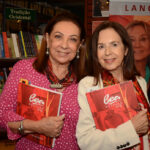 A embaixatriz Regina Acquarone e Undina Arnaoud