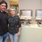 Os Chefs Rogerio do Valle e Aline Ribeiro