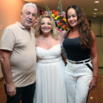 Fernando Fernandes(ex presidente Escalo samba Vila Isabe), Gloria Salomão e Ana Cristina