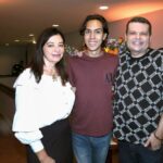 Hosana Pereira, Pedro Brugnaro e Carlos Lamoglia