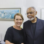 Cristina Doria e Gilberto Gil