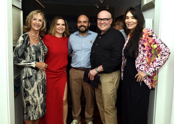 Flora Gertum , Ana Costa , Antonio Paulo Pitanguy Muller , Paulo Muller e Antonia Muller