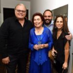 Helcius Pitanguy , Maryse Muller , Antonio Paulo Pitanguy Muller e Flavia Tamoyo