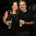 O casal Clarissa e Marcelo Lins - SHOW MARCOS VALLE 30 ANOS DUBAS - DEZ 2024 - CG