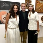 Adriana Varejão , Pedro Buarque e Catarina Varejão (1)