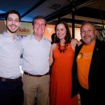 Gustavo e Alexandre filippo, leandra metsavath e marcio Serra