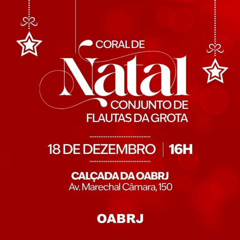 Comemoração de Natal, na OAB-RJ