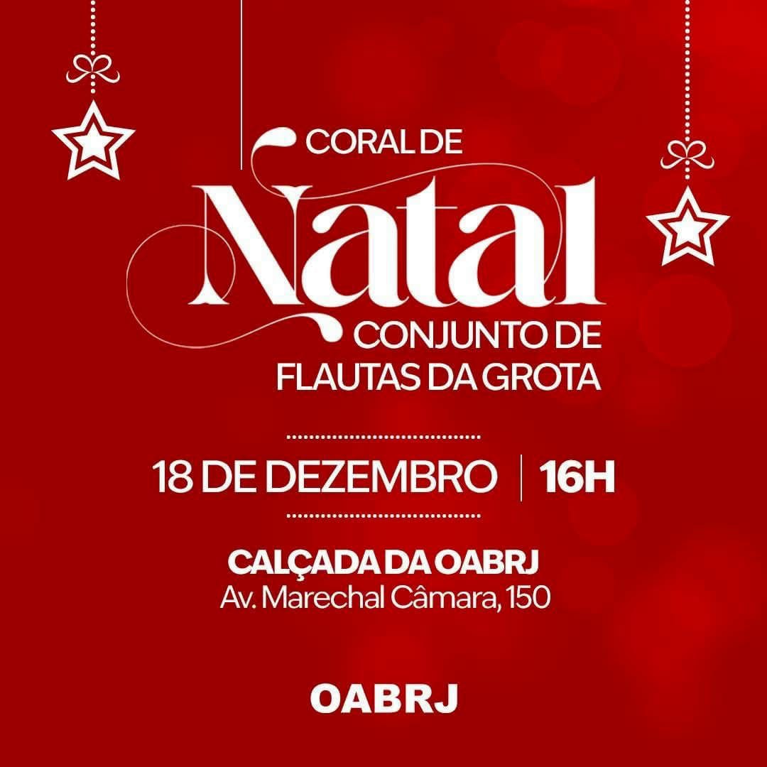 Comemoração de Natal, na OAB-RJ