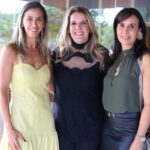 Isabela entre  Gracyela Lobo e Carolina Janot