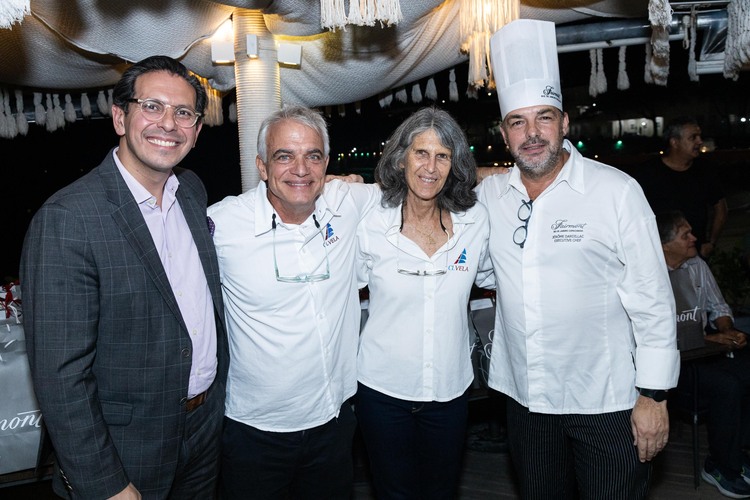 Netto Moreira, Lula Evangelista, Cintia Knoth, Chef Jerome Dardillac
