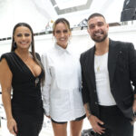 Viviane Araújo, Fernanda Rigon e Diogo Nogueira