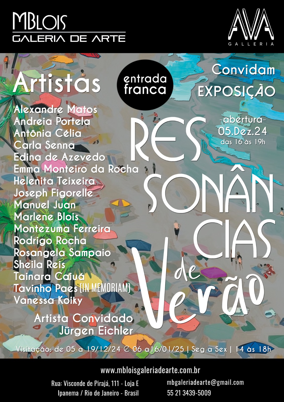 Exposição “Ressonâncias de Verão” reflete sobre a transitoriedade da vida