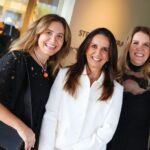 Ângela Quinto e Isaura Vasconcelos com Isabela Guerra