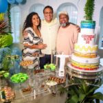 Aline Cheble, Carmelo Maia e André Rego