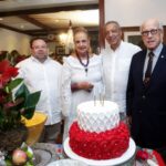 Padre Vinicius, Cristina Aboim, Amaro Leandro e Claudio Aboim