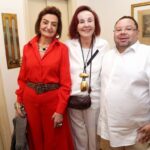 Isabel Tannus, Maria da Gloria Garcia e Padre Vinicius