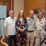 Lêo Pedrosa, Eva Doris, Joaquim Paiva e Marilia Panitz