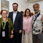Denise Escudeiro , Lucas Padilha ,Elaine Moreira e Luiz Antônio Pillar