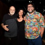 Tônico Pereira, Lorena da Silva e Eduarda Barata