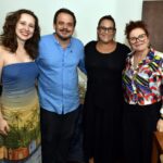 Julie Wein, Alexandre Santini, Elaine Moreira e Denise