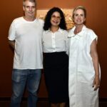 André Sheik , Zilah Garcia e Daniele Machado