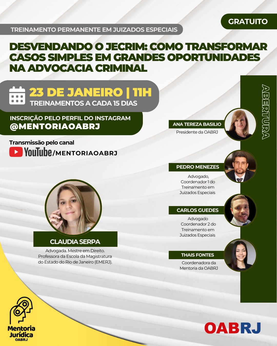 Treinamento Permanente em Juizados Especiais