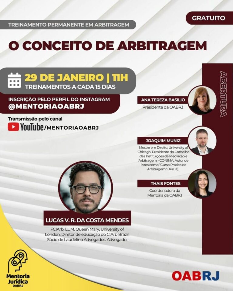 Treinamento Permanente em Arbitragem