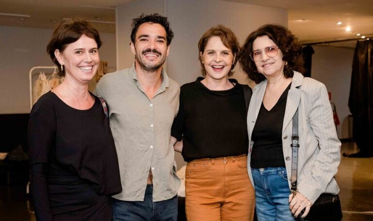 Suzana Ribeiro, caio Blat, Drica Moraes e Malu valle