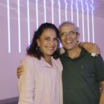 TOTIA MEIRELES E O MARIDO JAIME RABACOV