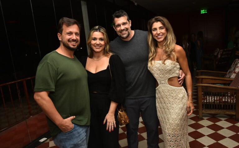 Zeca Leal, Vanessa Portella, Alexandre e Dani Pazzini