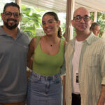 Alexandre e Maria Clara Caldas com Carlos Miguez