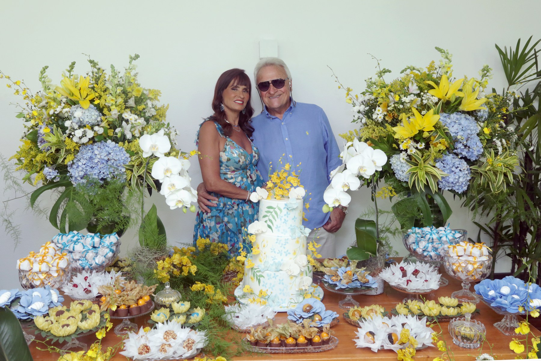 Marcia Echeverria e Dioclecio de Araujo