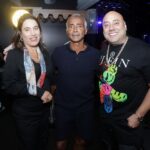 Romario entre Lilian Martins e Joãozinho King