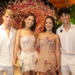 João Pedro Claros Nunes (690 mil no Instagram), Maria Clara Mandarino (25 mil Instagram), Julia Pimentel e Cauã Souza