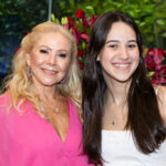 Catia Garrido e neta Manuella