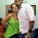 O casal Patrizia e Leonardo Edde