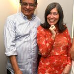 Flavio Marinho e Carol Rosman