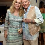 O casal Guida e Carlos Minc - Aniversário PATRICIA SECCO - FEV 2025 - CG