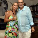 O casal Beverly e Mauro Marcondes- Aniversário PATRICIA SECCO - FEV 2025 - CG