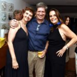 Ana Spiller , Sergio Machado e Patricia Secco - Aniversário PATRICIA SECCO - FEV 2025 - CG
